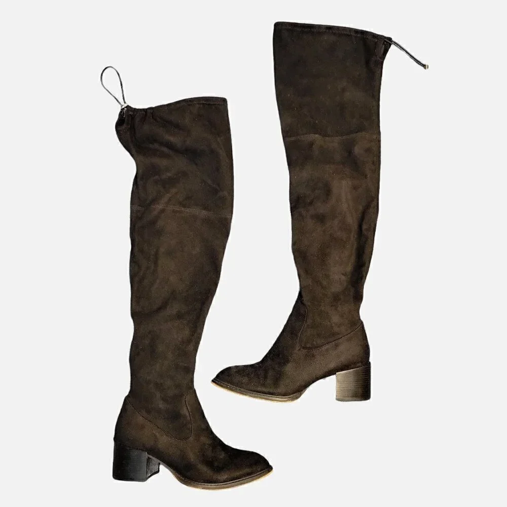 BCBG Boho Over the knee Tall Long Boots Women's Size 6M